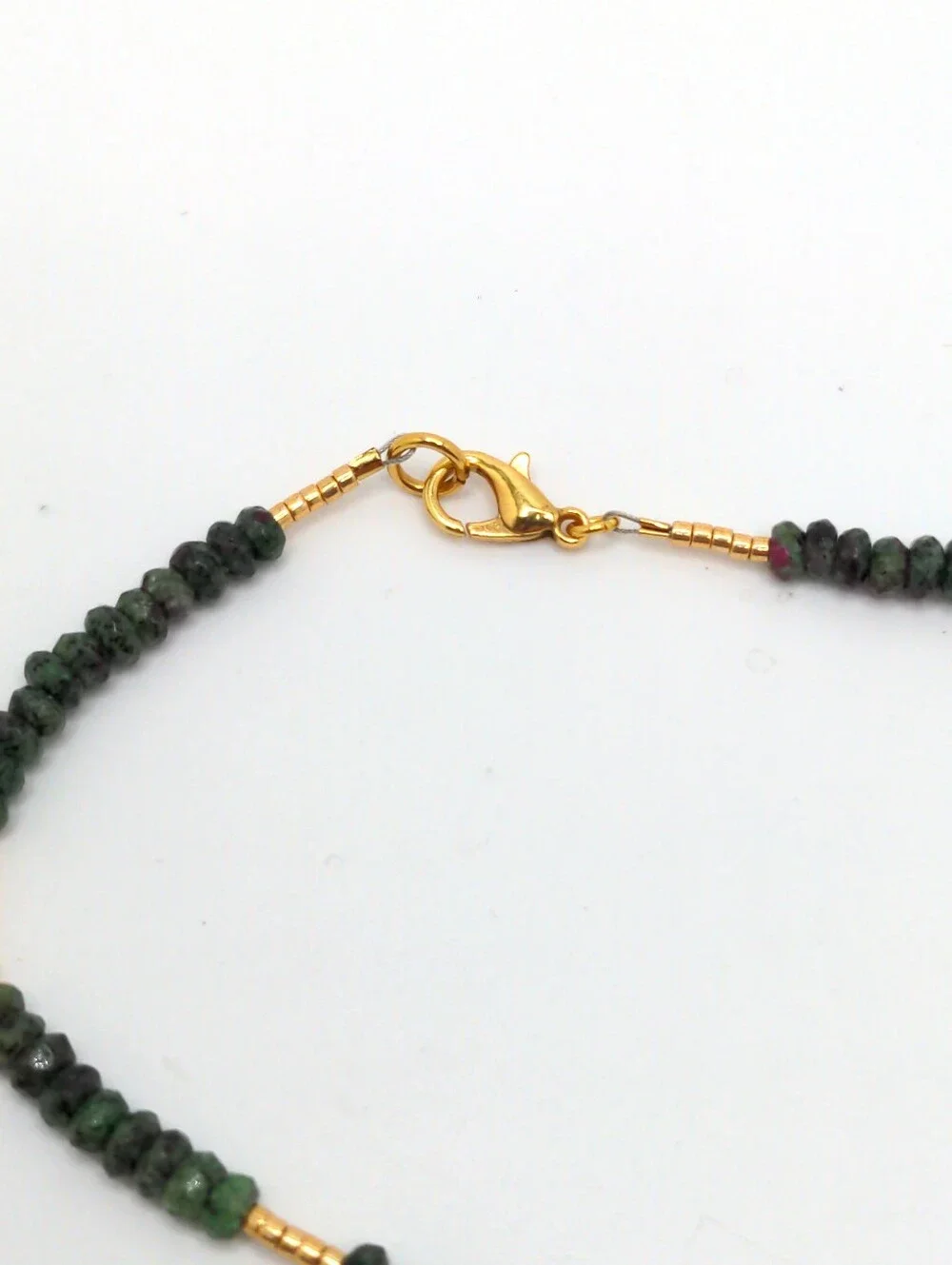 381MIDALANE Ruby Gemstone Choker